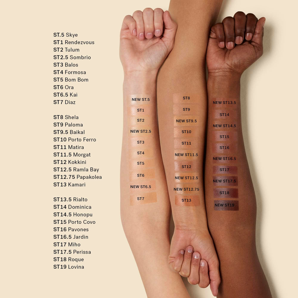ILIA Super Serum Skin Tint — format compact, pratique pour les voyages et retouches.