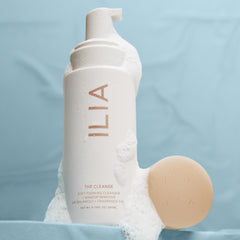 ILIA The Cleanse - démaquillage efficace: teint frais et hydraté après rinçage.