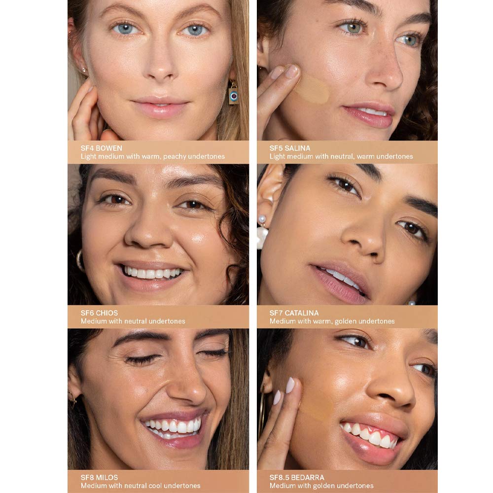 ILIA True Skin Serum Foundation – actifs Niacinamide et Allantoin qui apaisent.