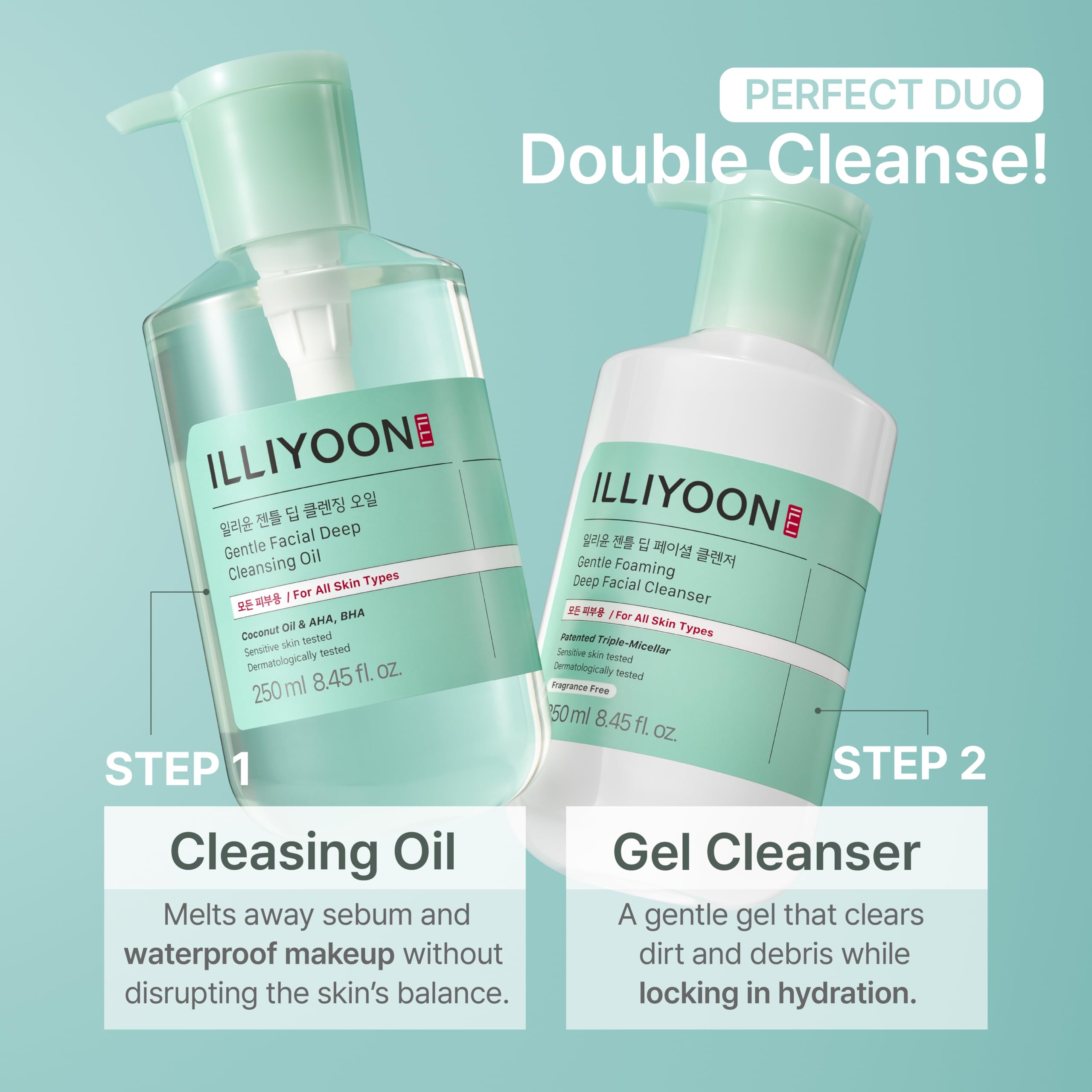 Illiyoon demaquillage quotidien, élimine maquillage en douceur