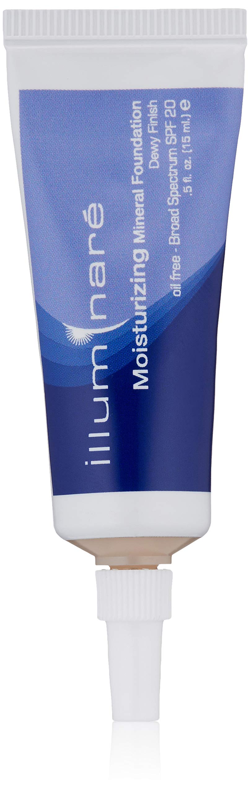 ILLUMINARÉ fond minéral Portofino Porcelaine — flacon pratique pour application facile et hydratation légère.
