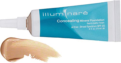 ILLUMINARÉ Portofino Porcelain flacon, couvrance modulable pour teint naturel.