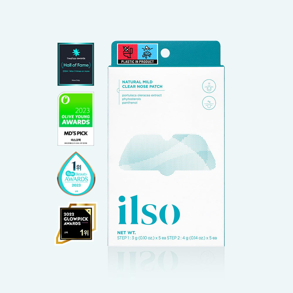 ilso patch nez coton pur étape 2, apaise et rééquilibre après l'épuration