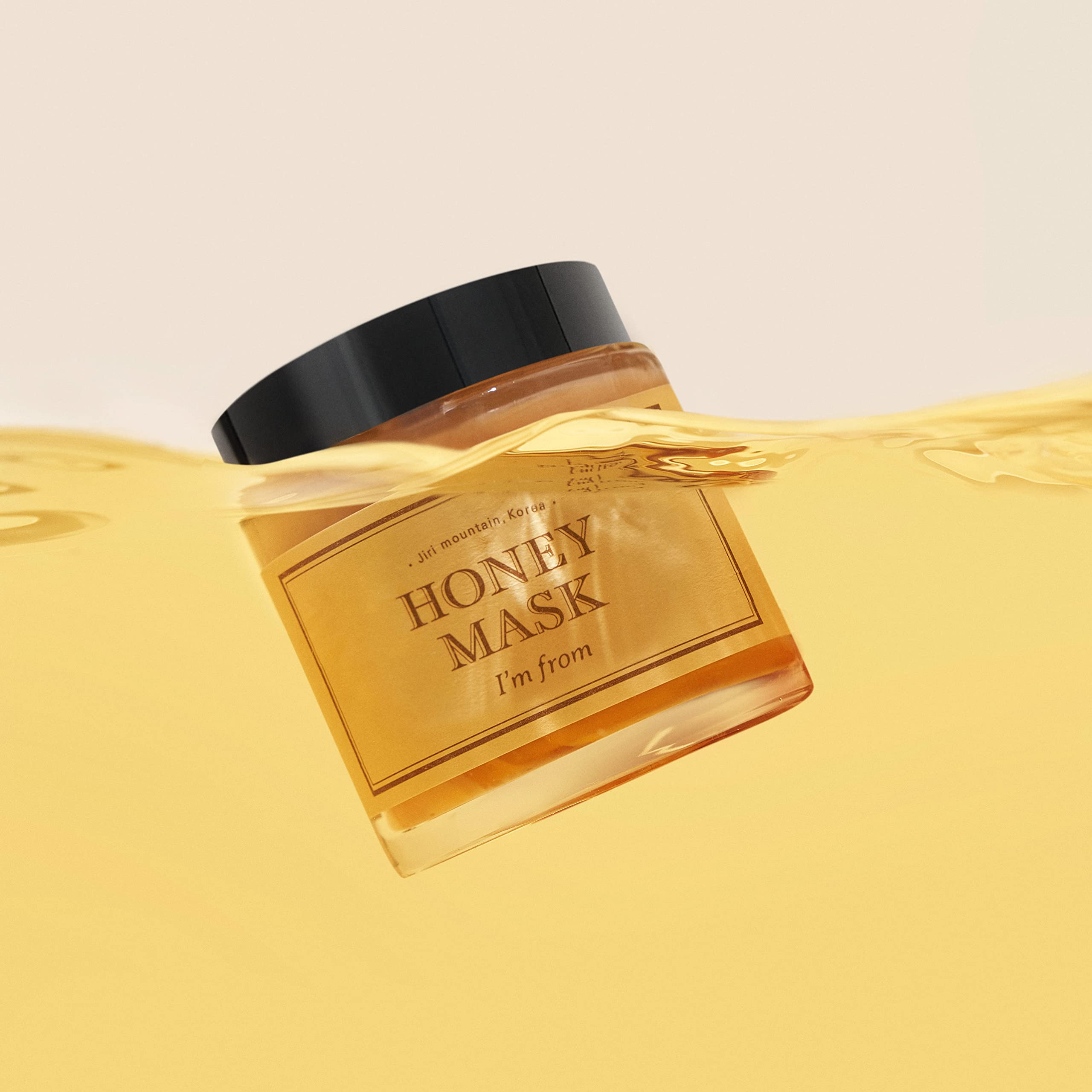 I'm from Honey Mask peau éclatante après rinçage