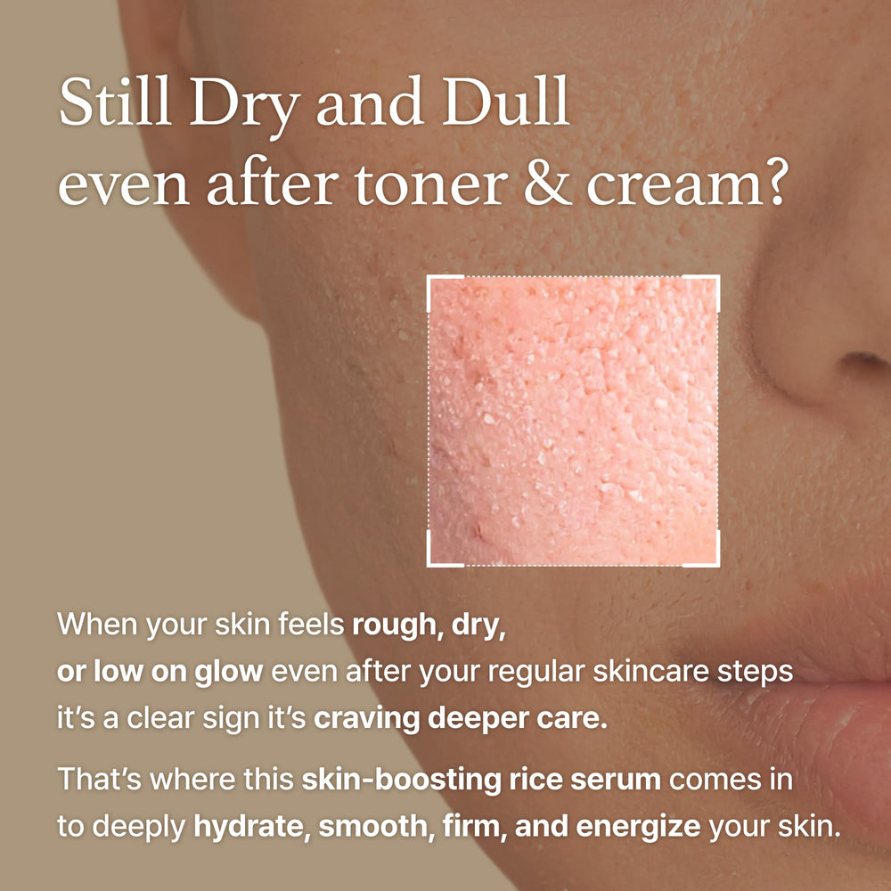 I'm from Rice Serum – gel hydratant qui fond sans effort sur la peau.