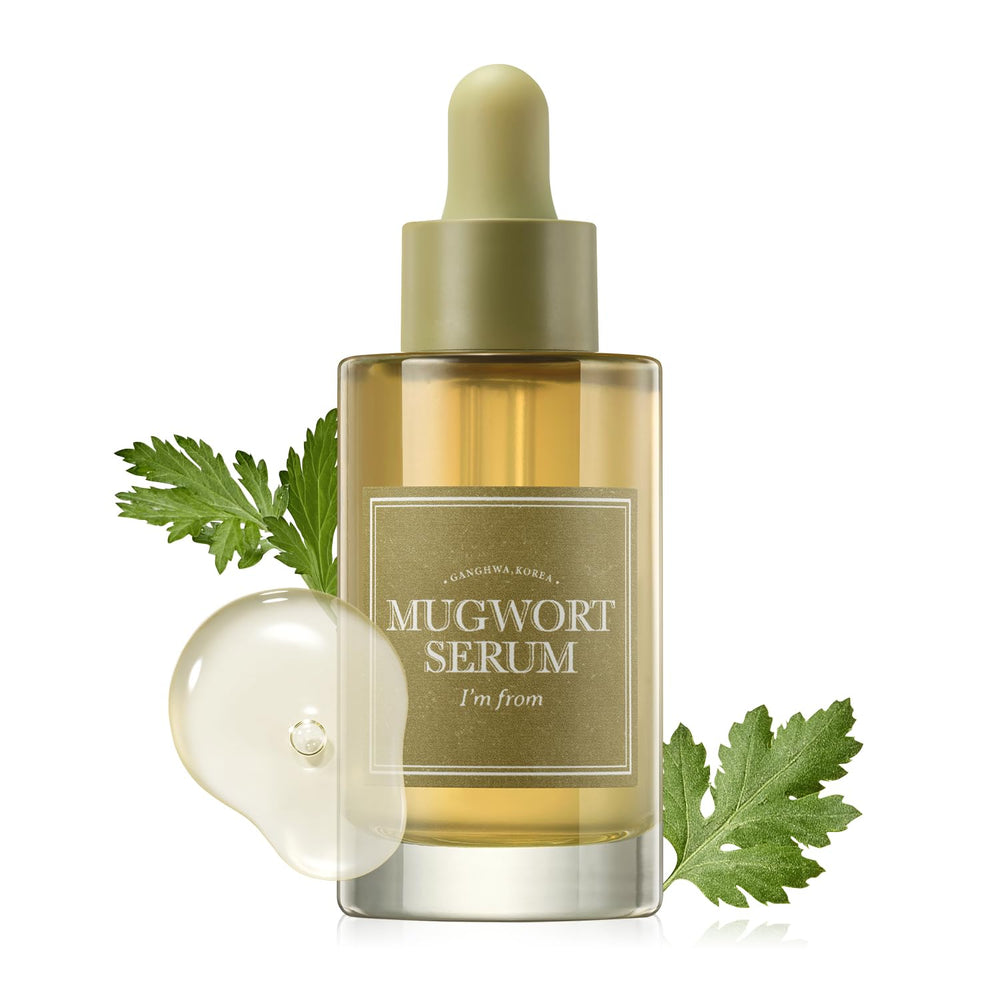 I’M FROM Mugwort Serum : bouteille élégante prête à l emploi et apaisante.