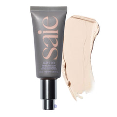 Saie Slip Tint Teint Hydratant SPF 35 – Couvrance légère, Éclat SaieGlow, Teinte One (1,35 oz)