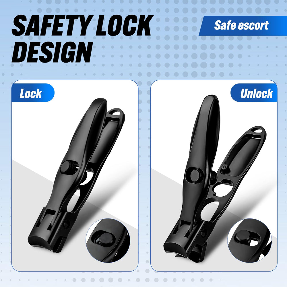 Swocky coupe-ongles design anti-éclaboussures pour une coupe propre et sûre.