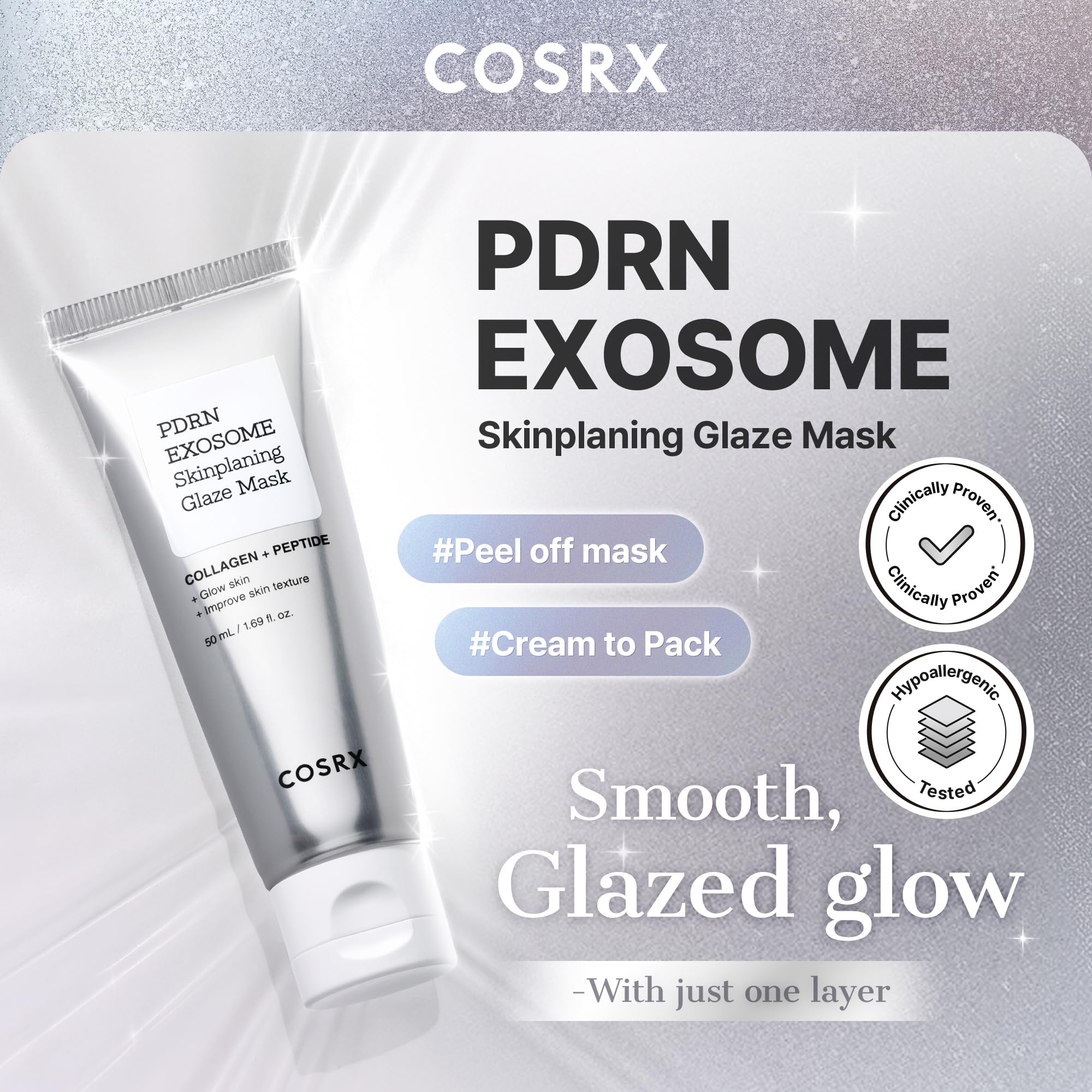 COSRX Masque Glaçage Nuit PDRN Exosome — Hydratation et Éclat pour une Peau Vitrifiée