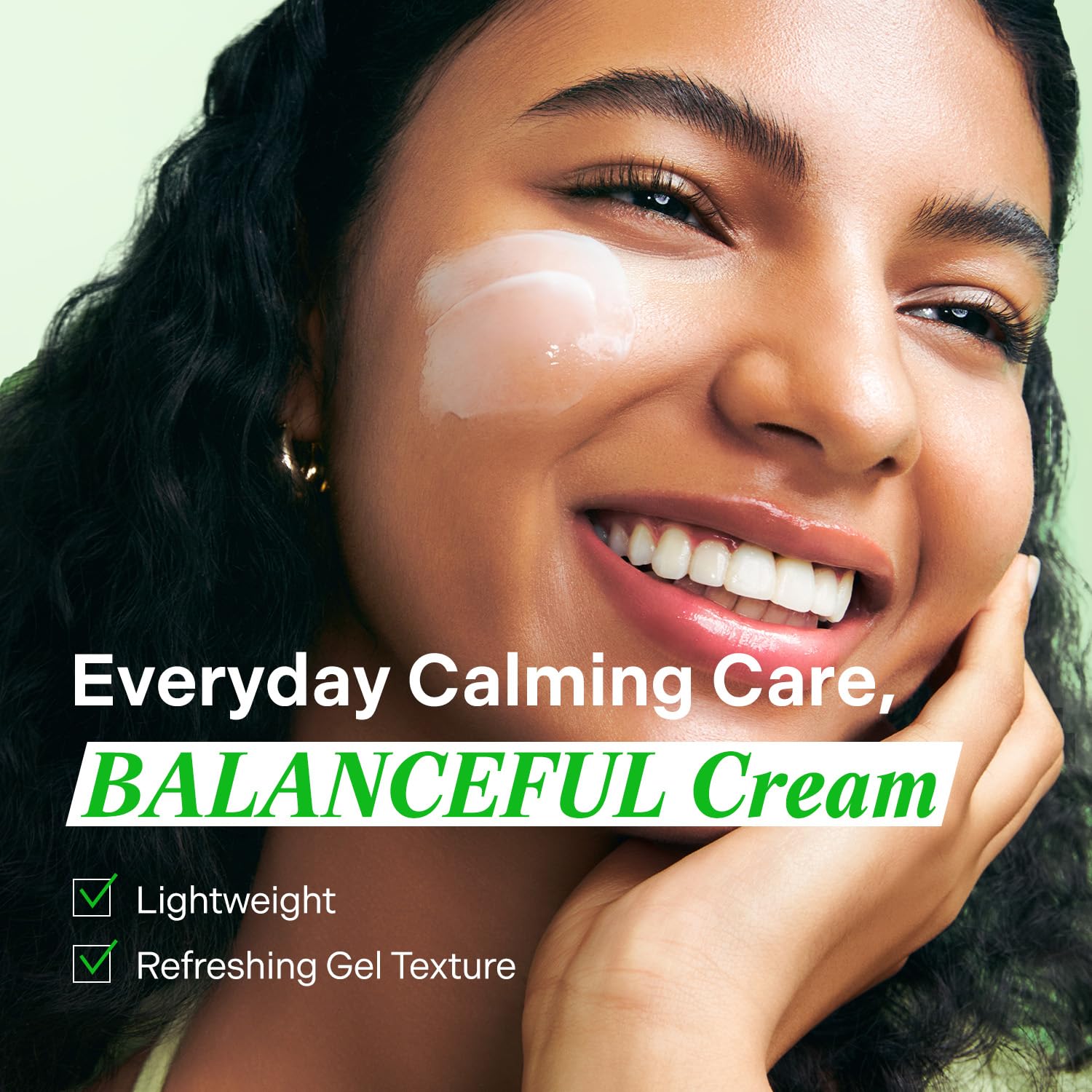 Torriden BALANCEFUL Cream 80 ml – Crème apaisante et hydratante pour peau grasse et sensible | 5D CICA, Acide Hyaluronique Hydrolysé, Panthenol