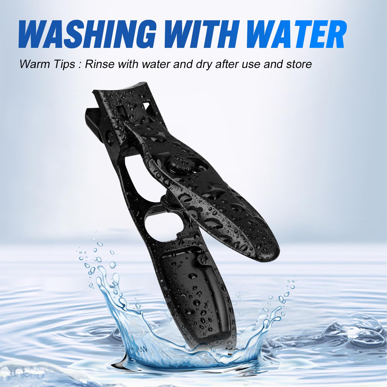 Swocky coupe-ongles finition noire premium pour usage domestique.