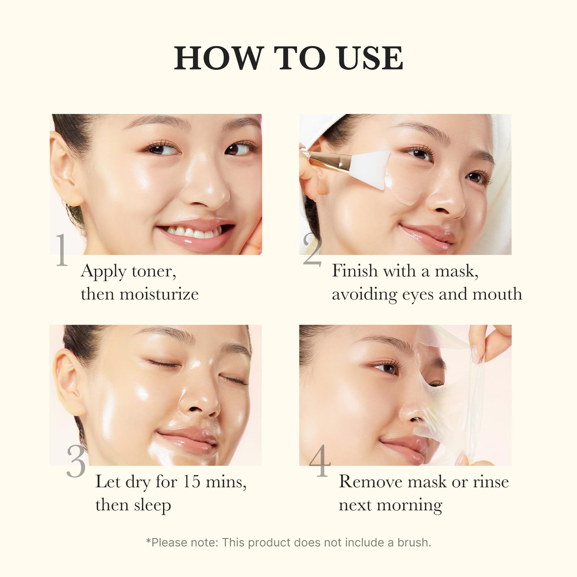 Medicube Masque enveloppant nocturne à l’acide kojique et curcuma – Éclat et peau lumineuse au réveil
