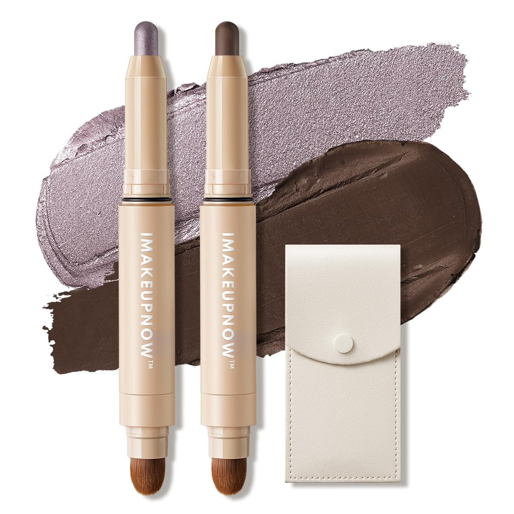 imakeupnow crayon fard paupières waterproof 2pcs pour un regard durable et lumineux