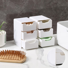 Imakmasion organisateur blanc à 3 tiroirs, gain de place.