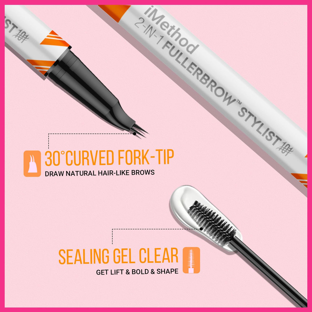 iMethod teinte brun clair pour une harmonie avec vos sourcils.
