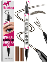 iMethod crayon sourcils courbe offre précision naturelle pour les poils simulés