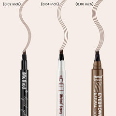 Stylo sourcils iMethod: cap et pointe bien alignés