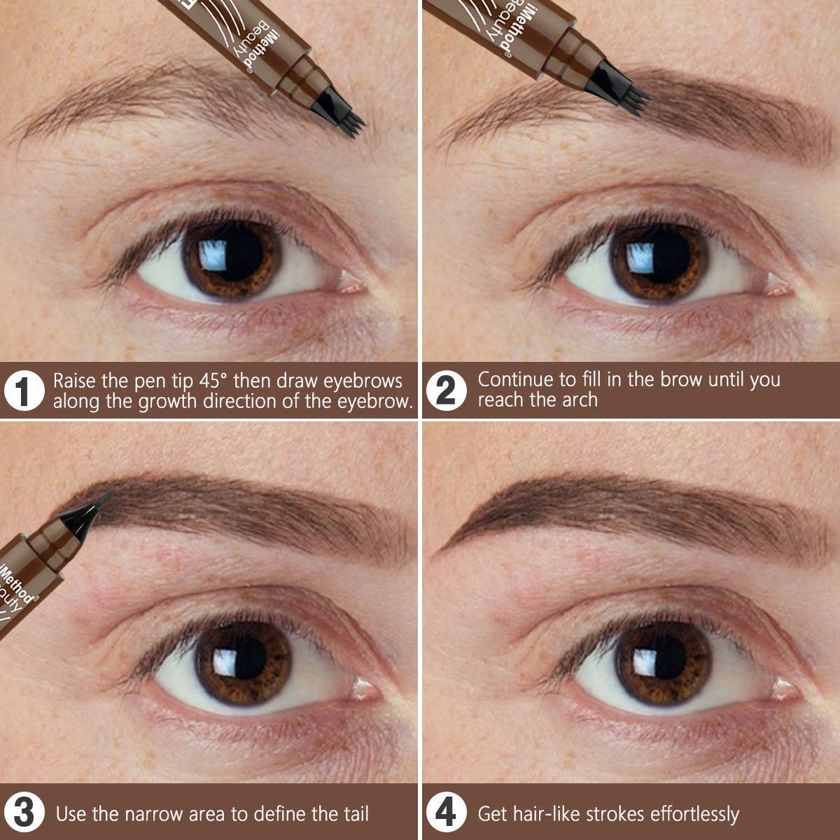 Stylo sourcils iMethod: tenue longue et waterproof