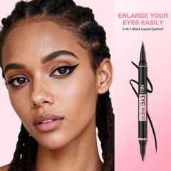 iMethod Eyeliner liquide fini mat noir pour un style chic