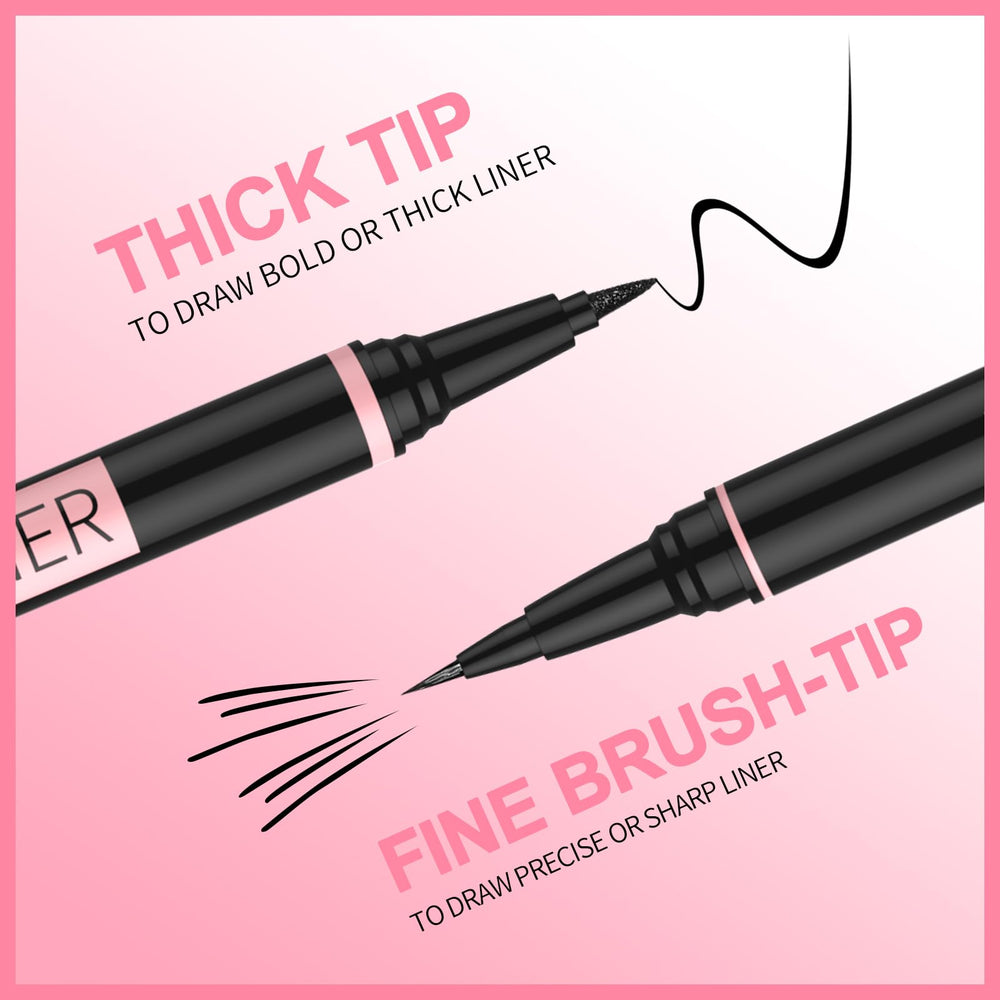 iMethod Eyeliner liquide trace fin pinceau fin pour apparence naturelle