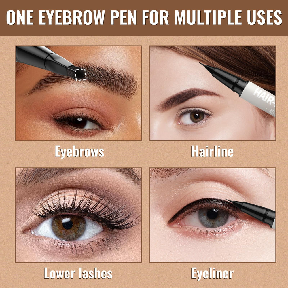iMethod microblading sourcils pour un rendu réaliste poil à poil.