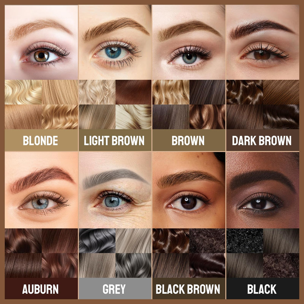iMethod Sourcils 4D naturel, remplissage réaliste des zones clairsemées.