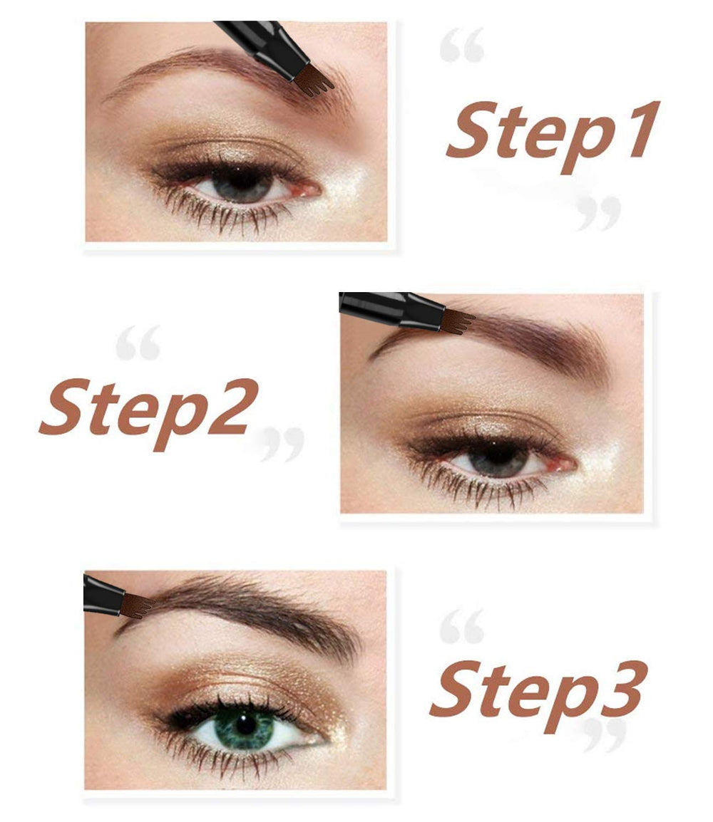 iMethod Eyebrow Pen application en angle pour dessiner des poils dans la direction des sourcils