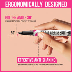 iMethod Sourcils Double Embout: embouts fins pour dessiner et remplir.