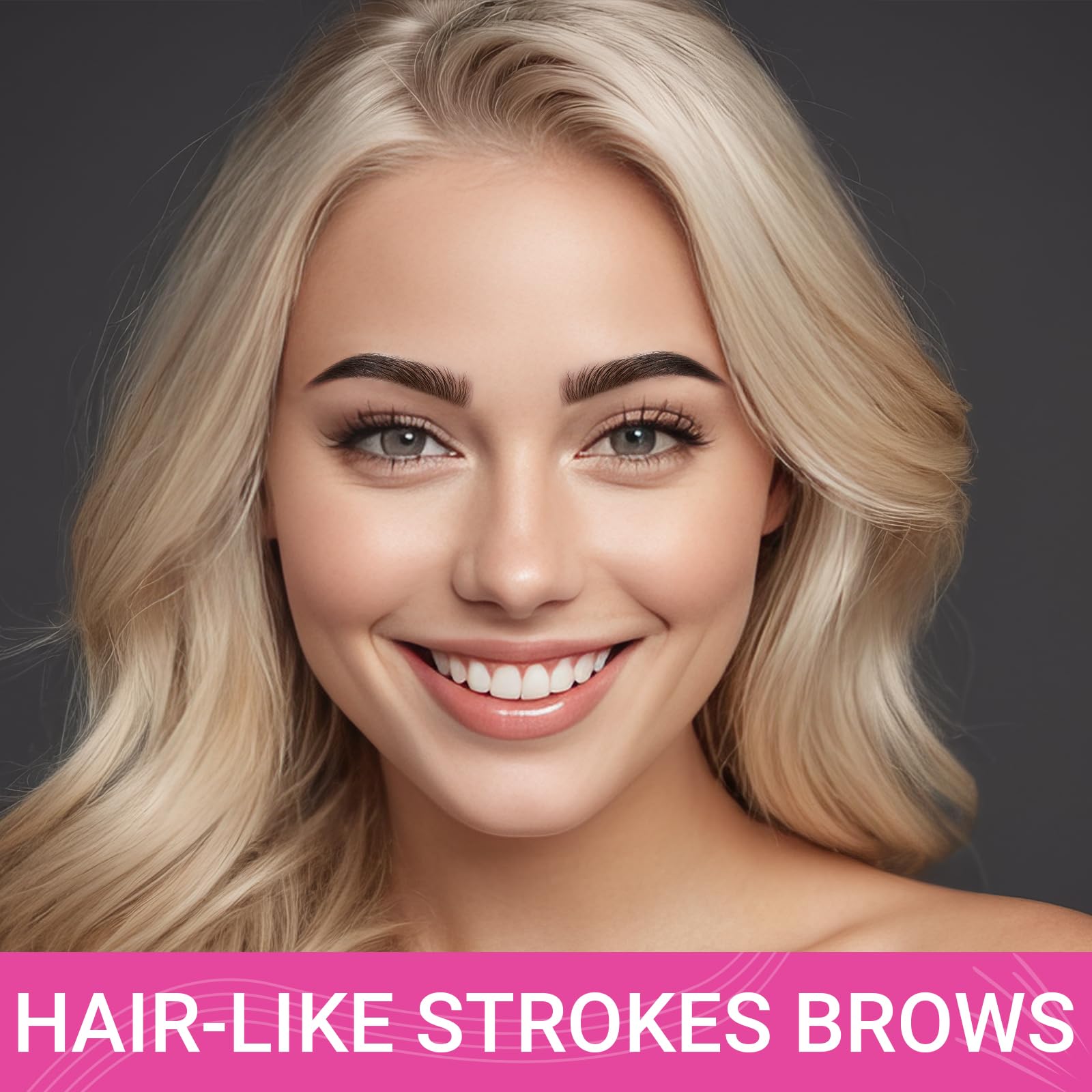 iMethod sourcils-goupillon-peigne aide à modeler durablement les sourcils.
