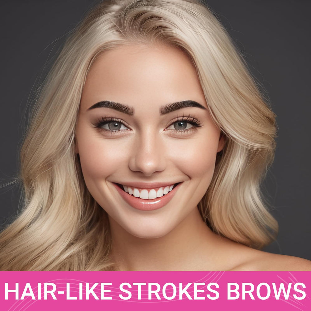 iMethod sourcils-goupillon-peigne aide à modeler durablement les sourcils.