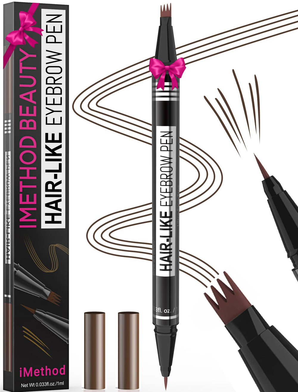 iMethod sourcils Microblading – pointe 4-brins pour des traits réalistes