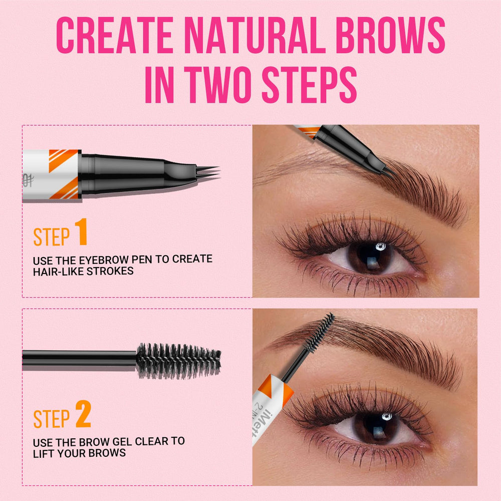 iMethod conseils d'utilisation pour des sourcils nets et soignés.