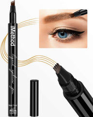 iMethod Sourcils stylo embout fourche pour un traçage précis et naturel