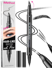 iMethod Stylo sourcils courbe pointe : traces fines pour un fini naturel.