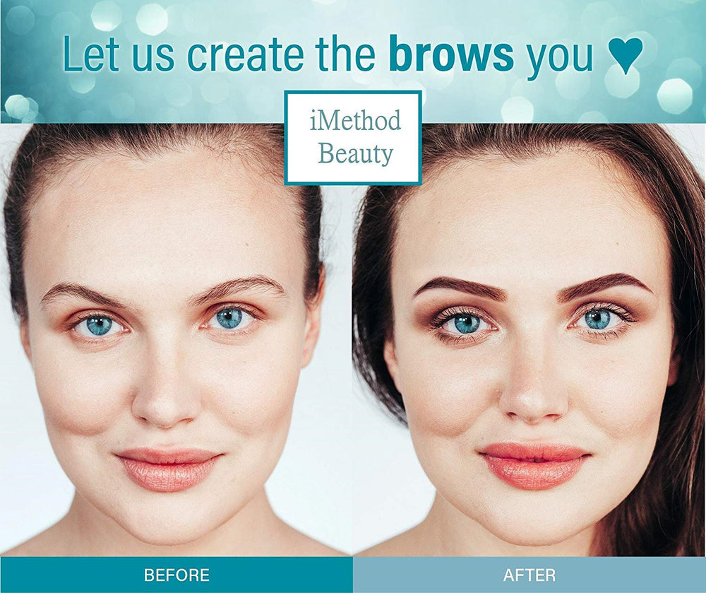 iMethod teinte brun-rouge donne un effet naturel sur les sourcils.