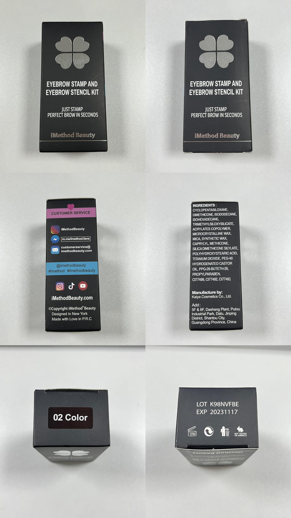 Rendu waterproof et résistant à l’eau pour des sourcils intacts