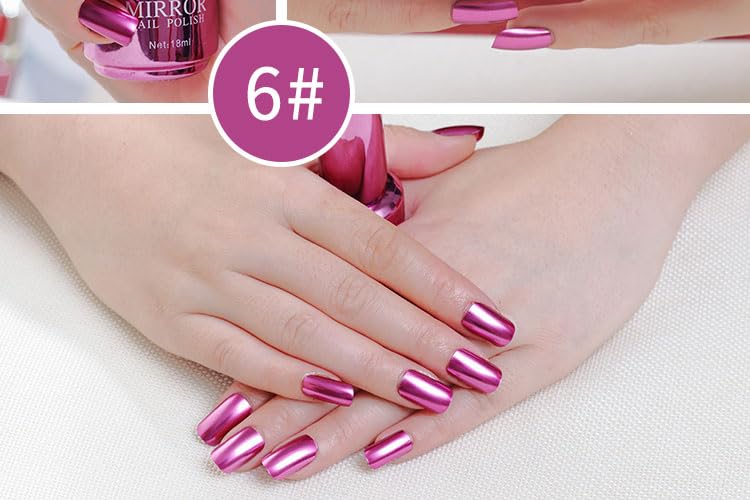 IMGDD couleur miroir rose offre une finition chromée tendance.