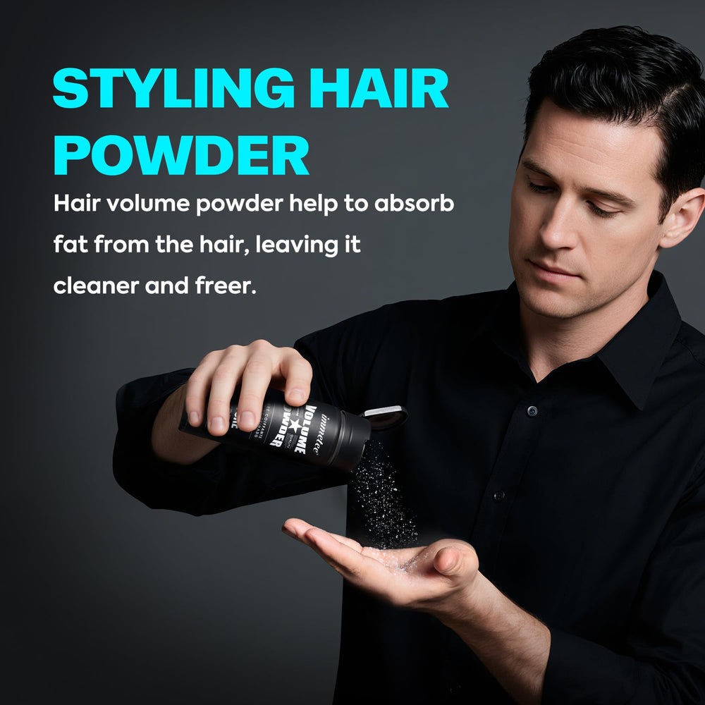 Immetee Poudre Volume Cheveux: absorption de graisse pour cheveux propres plus longtemps.