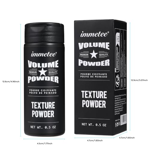 Immetee Poudre Volume Cheveux: action rapide et facile à répartir.