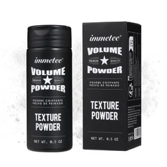 Immetee Poudre Volume Cheveux: application directe sur cheveux secs pour un volume naturel.