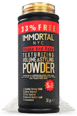 Poudre Immortal NYC secouer et peigner pour du volume naturel