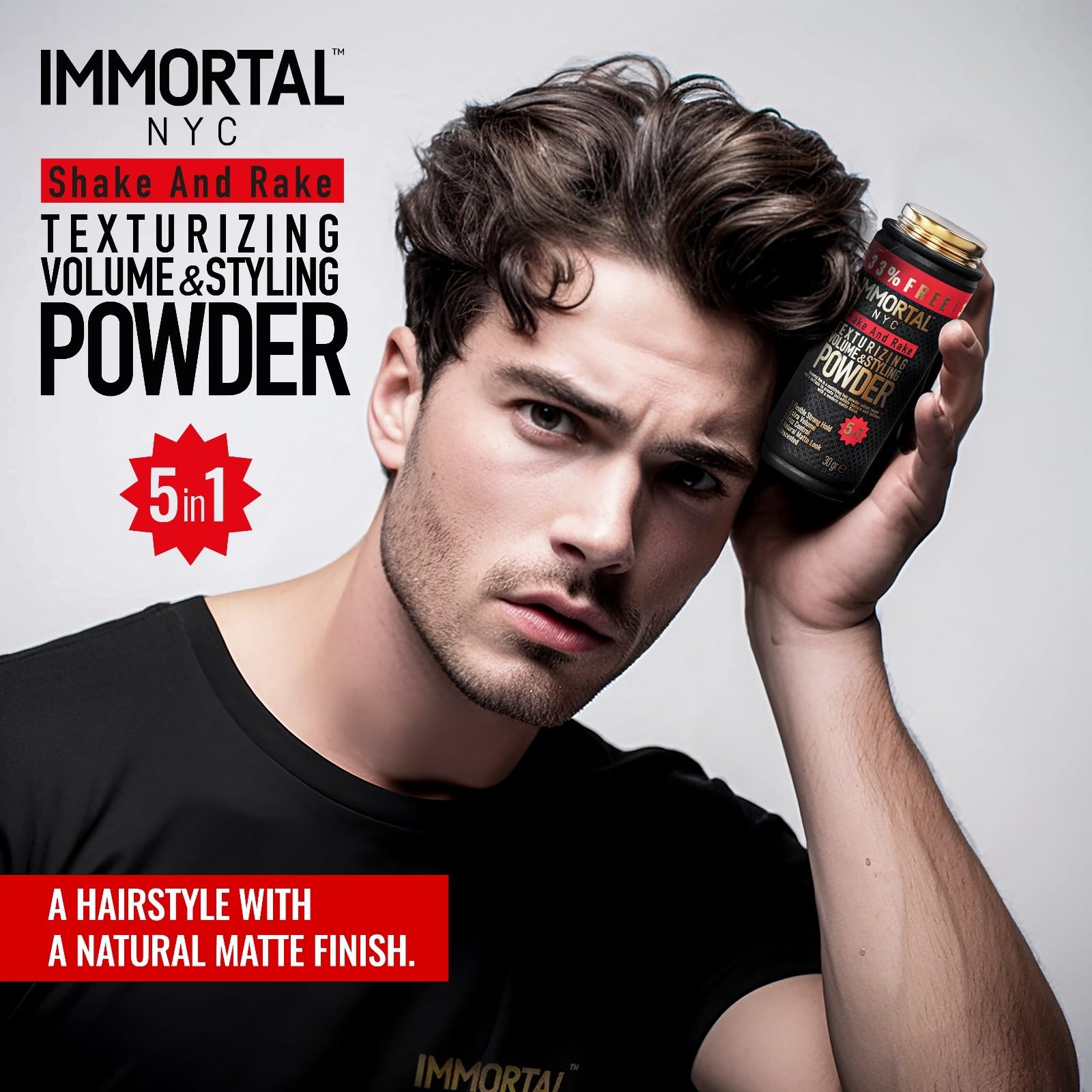 Utilisation quotidienne Immortal NYC pour styling sans surcharge