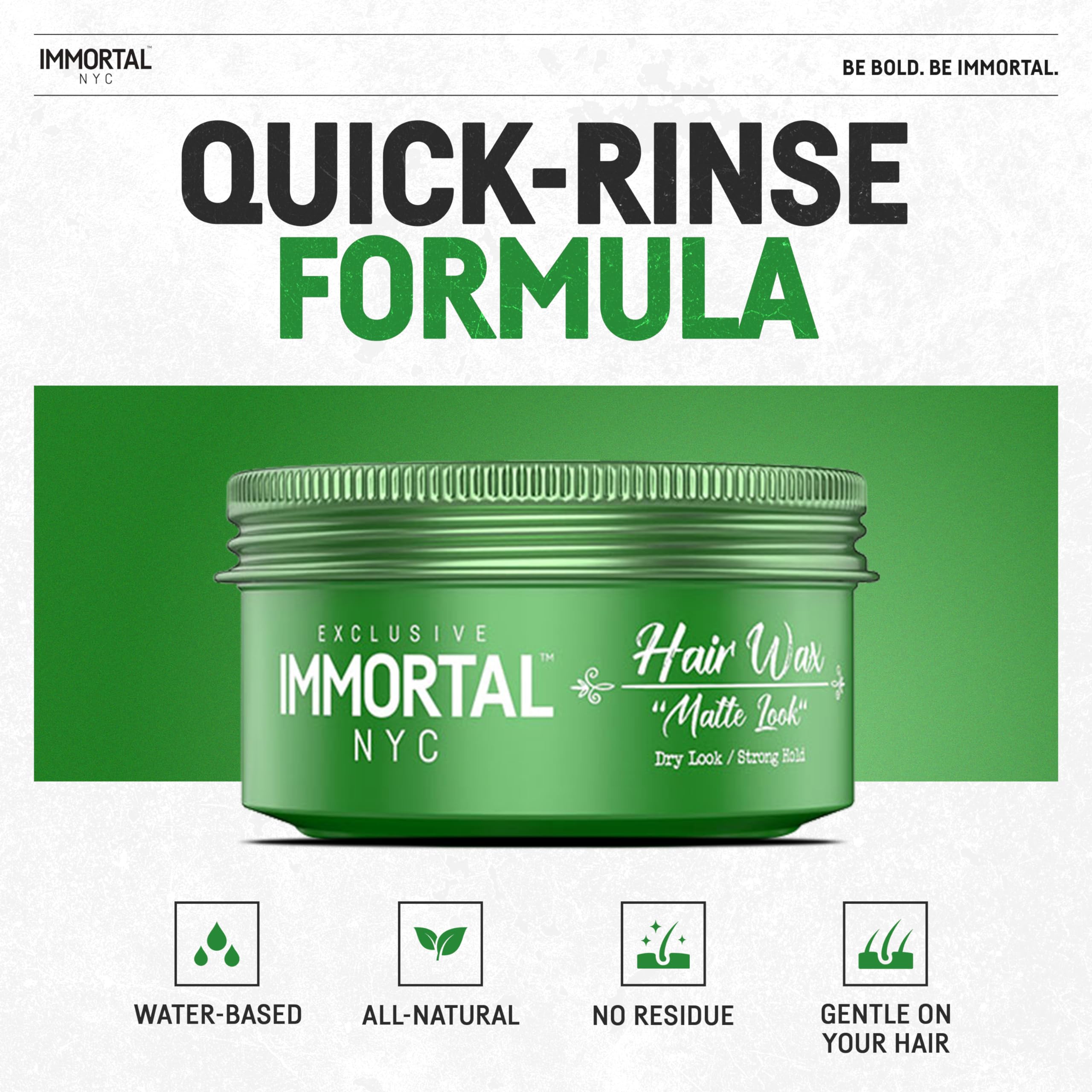 Immortal NYC volume supplémentaire pour une chevelure plus dense.
