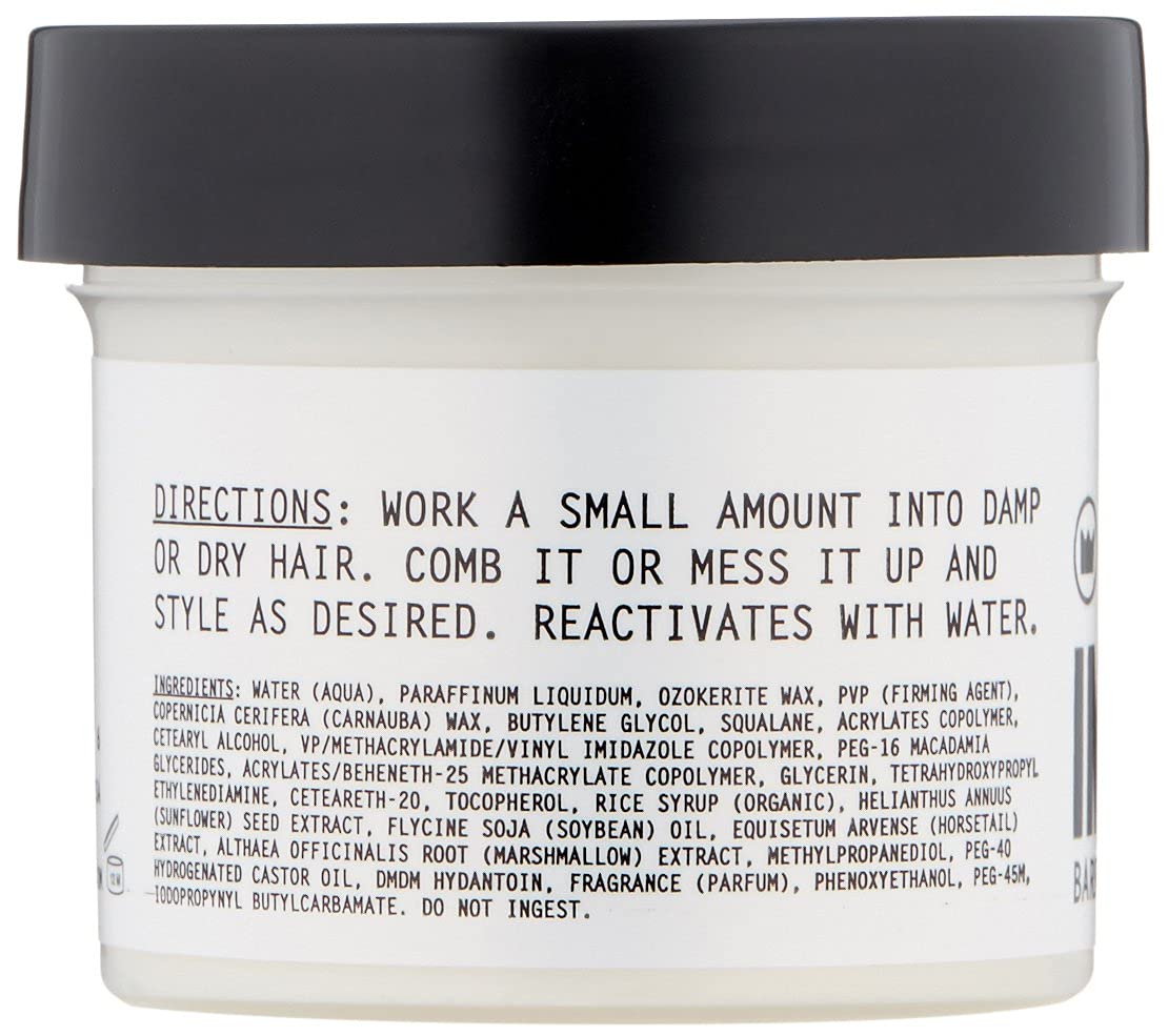 Imperial Barber Pâte Pomade Matte prise en main rapide et facile