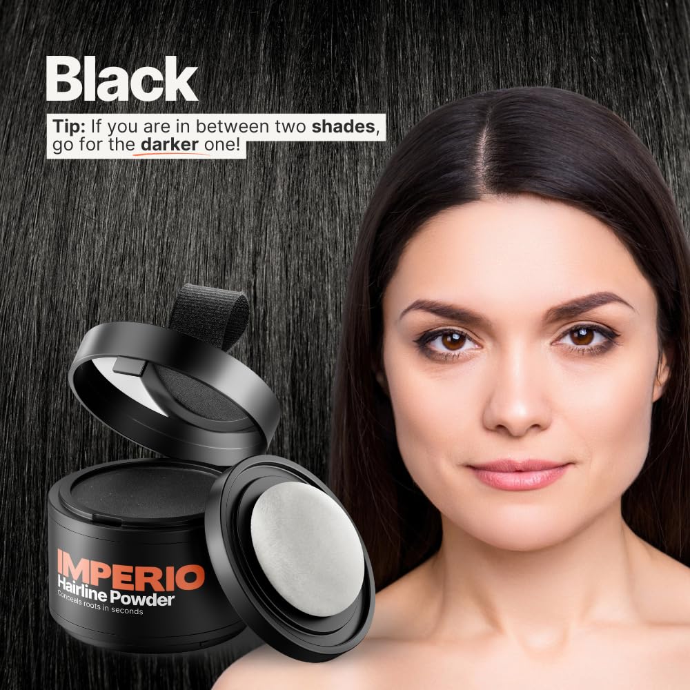 IMPERIO couverture-naturelle-cheveux: rendu volumisant discret pour cheveux clairsemés.