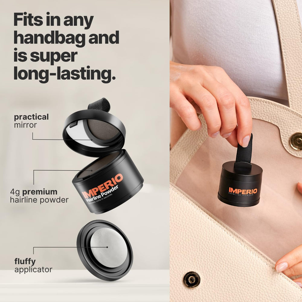 IMPERIO format-compact: design portable pour usage en déplacement.