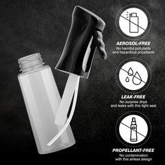Flacon IMPORX sans BPA, matériau PET écologique et durable.