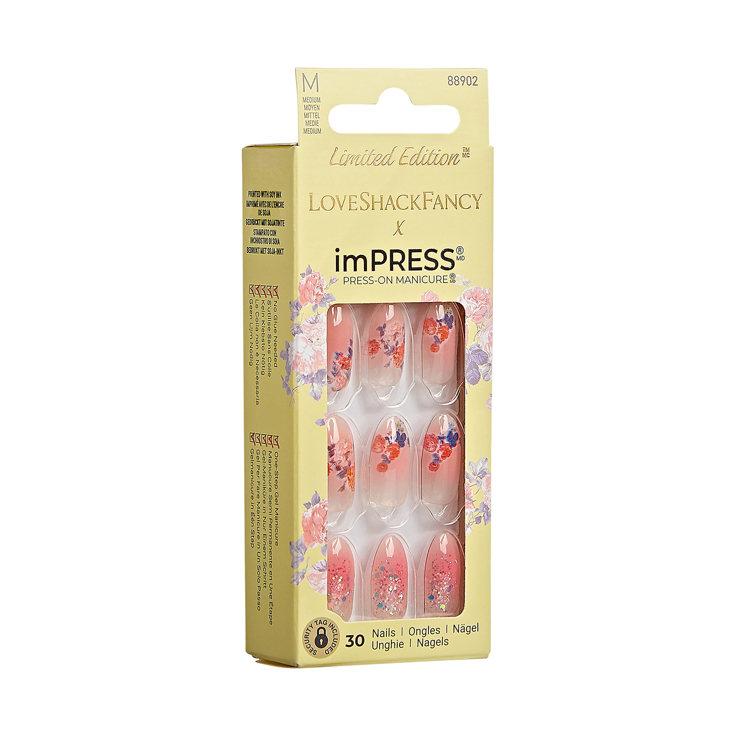 imPRESS LoveShackFancy Citrus Candy, tampon de préparation compact pour une application efficace