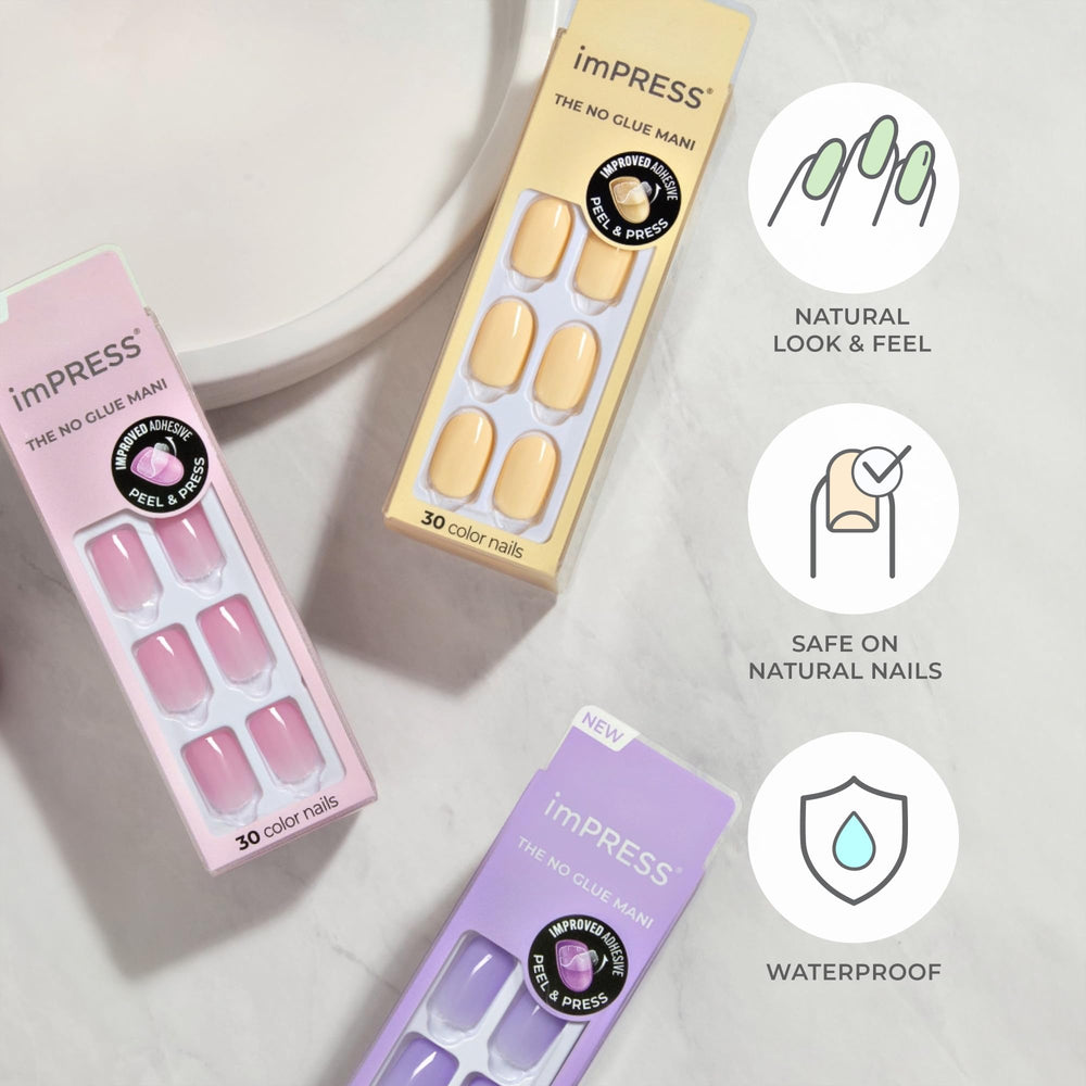 imPRESS Anti-trace et fini propre pour une manucure nette