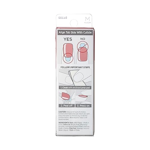 Ongles imPRESS pret-a-porter; rendu immediat sans outils ni colle.